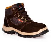 Bota de Segurança Denver Pro Bracol 4018DENN4400LL Marrom Café Em Vaqueta Nobuck Bico de Pvc CA 40872