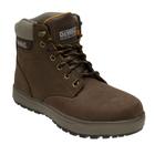 Bota de trabalho feminina DEWALT Plasma Steel Safety Toe Coffee