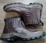 Bota em couro latico pinhao no 37