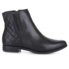 Bota Estilo Feminina Couro Cano Curto Casual Inverno Fashion