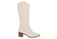 Bota Fem Beira Rio 9066.105 Creme