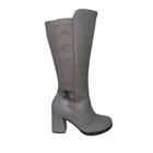 Bota Fem Salto  Cano Longo Napa Stretch Piccadilly 343006