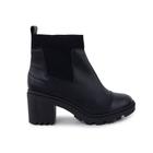 Bota Feminina Bebecê Cano Baixo Soft Preta - T5618