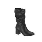 Bota Feminina Beira Rio Cano Medio Salto Grosso 9076102