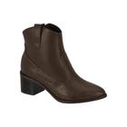 Bota Feminina Beira Rio Conforto Cano Baixo Croco 9066.104