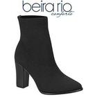 Bota Feminina Beira Rio Knit Meia 9043.138