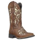 Bota Feminina Bico Quadrado Dallas Terra Cow Way 36675