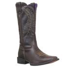 Bota Feminina Bico Quadrado Fossil Oil Café Jácomo 36919