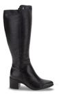 Bota Feminina Bottero Cano Longo Couro Preto 346903