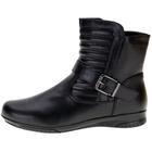 Bota Feminina Cano Baixo Mooncity- 71087 Preto