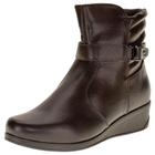 Bota feminina cano baixo mooncity 71106