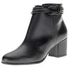 Bota feminina cano baixo villa rosa - 25073