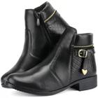 Bota Feminina Cano Curto Feminina Botina Casual Social