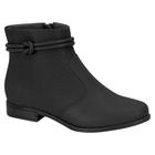 Bota Feminina Cano Curto Preto Moleca 5335.110