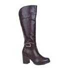 Bota Feminina Cano Longo Mooncity Salto Grosso 73133