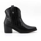 Bota Feminina Casual Basico Confortavel Leve Preta Ramarim