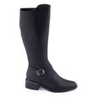 Bota Feminina Comfortflex 23-69334 cano longo salto baixo