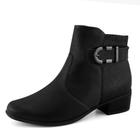 Bota Feminina Conforto Cano Baixo Salto Comfortflex