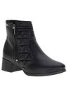 Bota Feminina Conturno Dakota Ankle Boot Salto Grosso G9101