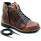 Bota Feminina Couro Adventure Conforto Antiderrapante