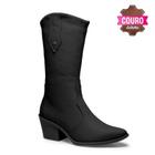 Bota feminina dakota cano médio ref:g6022