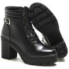 Bota Feminina De Salto Refinada Preta Free Jump