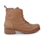 Bota Feminina Estilomix Coturno Marrom - 27100-2