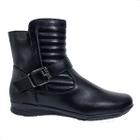 Bota Feminina Flat Cano Baixo Mooncity 71087 Original