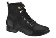 Bota Feminina Moleca Coturno Plataform Baixa Inverno 5335107