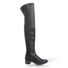 Bota Feminina Over The Knee Mississipi Berteli Preto