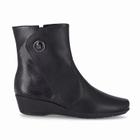 Bota Feminina Piccadilly Salto Anabela Cano Curto Ref 143219