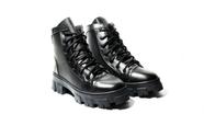 Bota Feminina Preto Cano Médio Lançamento Dallu Calçados