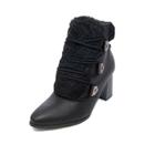 Bota Feminina Ramarim Cano Baixo REF: 22-95103 NAPA-PELO