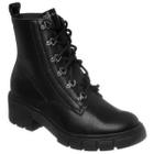 Bota Feminina Ramarim Coturno Cano Curto Salto 5cm 2311122