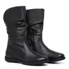 Bota Feminina Sanfonada Ref.: 3900 Preto Lady