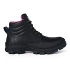 Bota Feminina Segurança Coturno Adventure C.a Bico Pvc Nl506