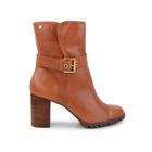 Bota Feminina Solis Brasil Cano Baixo Laranja Savana - 4026