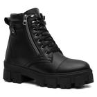 Bota Feminina Tratorada Blogueirinha Coturno Plataforma BT01