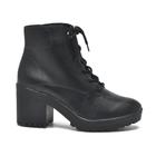 Bota Feminina Via Marte Coturno Tratorada Moda Original 23-406