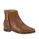 Bota Feminina Vizzano Original Cano Curto Salto Baixo Grosso