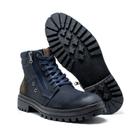 Bota FG Coturno Adventure Masculino Tratorado Casual Marinho