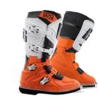 Bota Gaerne Cross Gx1 Goodyear-Laranja/Branco-Sz 44.5(Eur) 10(Eua) 42/43(Br)