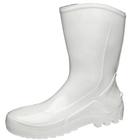 Bota Galocha Pvc Branca Cano Médio Vulcaflex 35