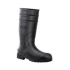 Bota galocha pvc cano longo sem forro preta bracol ca 37455