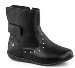 Bota Infantil Bibi Rainbow Feminina Preta - 1089063