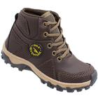 Bota Infantil Gibizinho Adventure Masculina Café Coturno