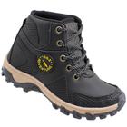 Bota Infantil Gibizinho Adventure Masculina Preto Coturno