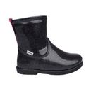 Bota Infantil Menina Pampili 1 a 5 anos Feminina cano Médio Rubi Preta - Mk-141077