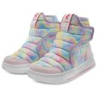 Bota infantil MzKid Menina Poliéster Colorido