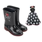 Bota Infantil Personalidade Minnie Rain Fun Galocha REF: 23083